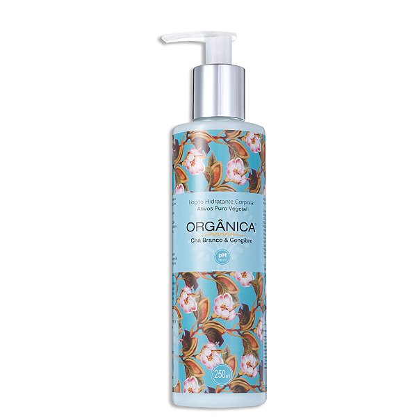 Hidratante Corporal Orgânica - Chá Branco e Gengibre 250ml