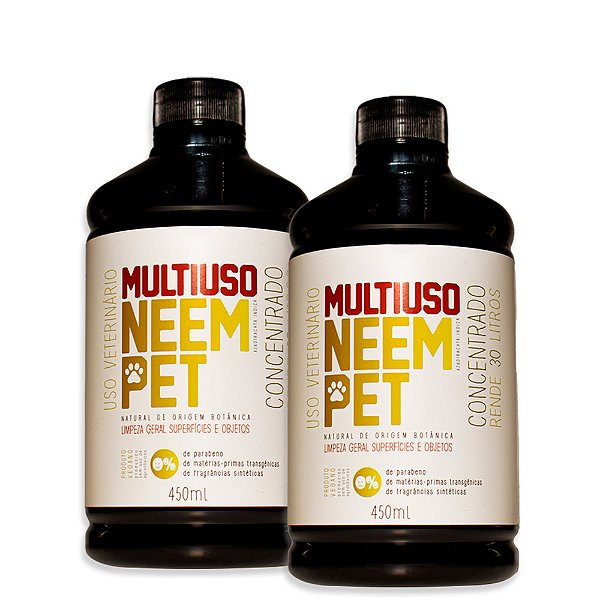 Multiuso Neem Pet Concentrado 450ml Openeem - 2 Unidades (FRETE GRÁTIS)
