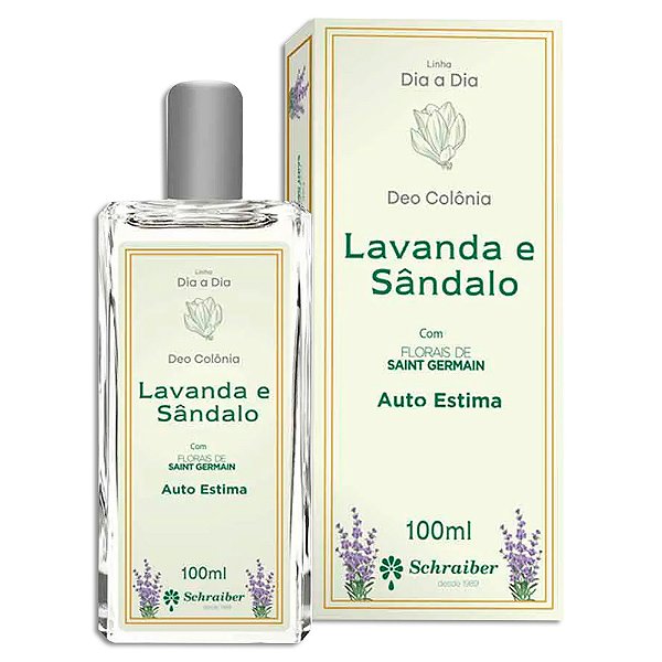Deo colônia Terapêutica Lavanda e Sândalo - Auto Estima