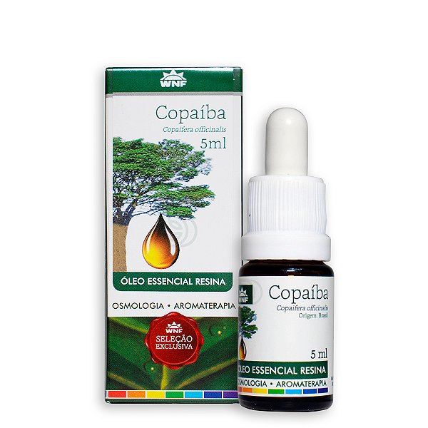 Óleo Essencial de Copaíba WNF 5ml - Resina da Amazônia