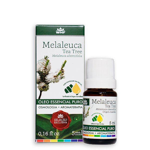 Óleo Essencial de Melaleuca 5ml WNF - Puro e Natural