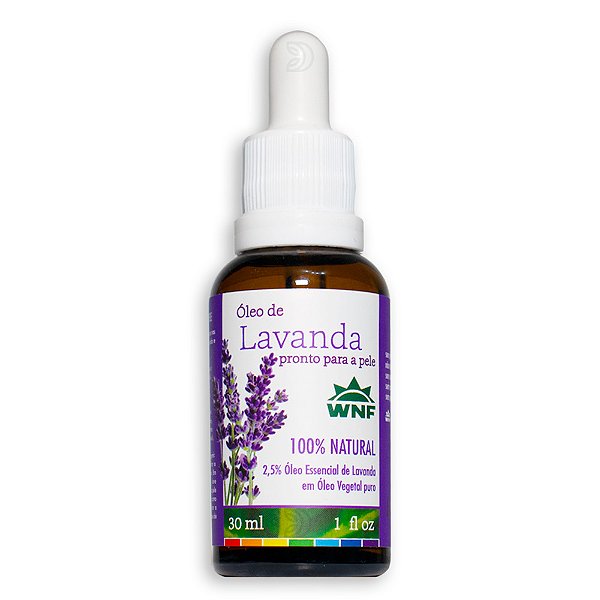 Óleo de Lavanda Pronto para a Pele e Cabelo 30ml - WNF