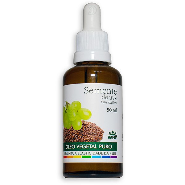 Óleo Vegetal Semente de Uva Wnf 50ml - Nutrição e Hidratação