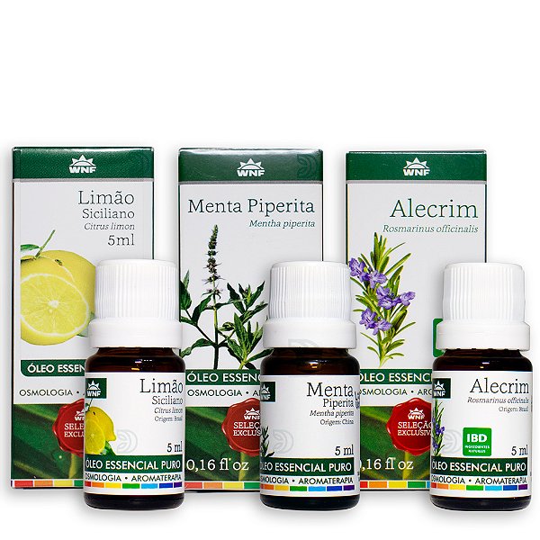 Kit Essencial para Energia, Foco e Disposição - Wnf