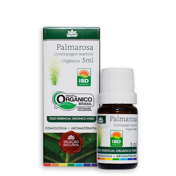 Óleo Essencial Palmarosa 5ml Wnf - Beleza e Regeneração