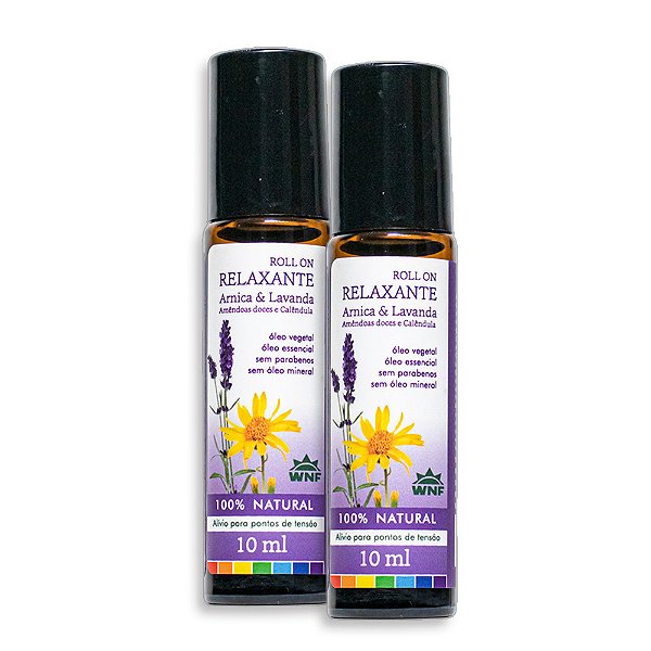 Roll-On Óleo Massagem Relaxante Pronto Uso 10ml Wnf - 2 Un