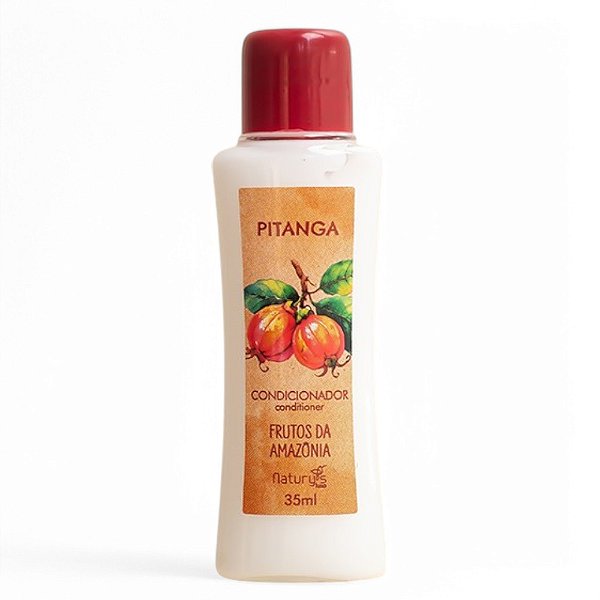 Kit 100 Condicionador Pitanga Frasco 35ml Naturys