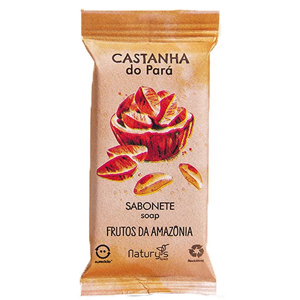 Kit 1000 Sabonetes 15g Castanha do Pará Naturys