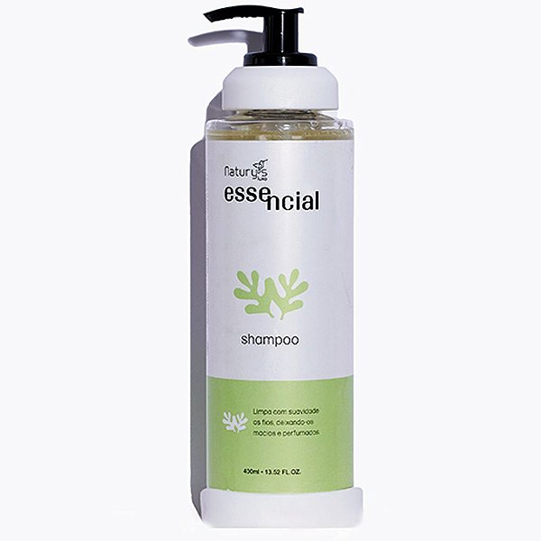 Shampoo Essencial Frasco 400ml Naturys Luxo Dispenser