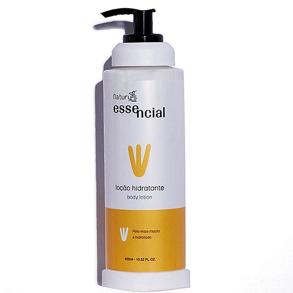 Loção Hidratante Essencial 400ml Naturys Luxo Dispenser