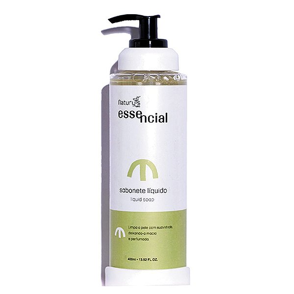 Sabonete Líquido Essencial Frasco 400ml Naturys Luxo Dispenser