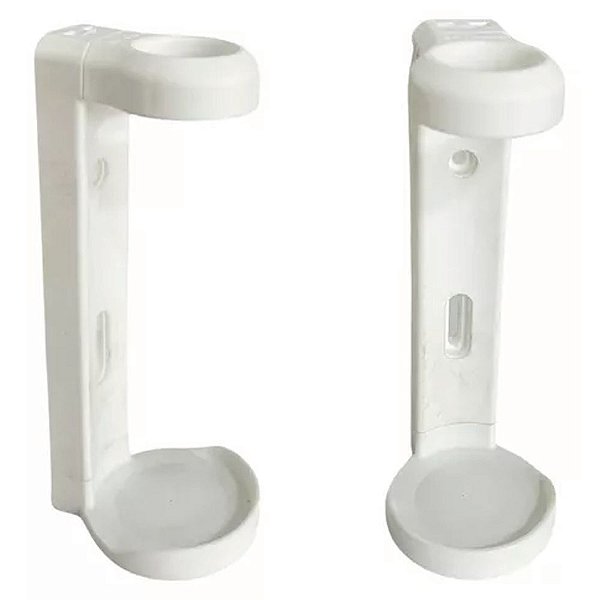 Suporte Dispenser De Plástico Branco Para Linha Naturys