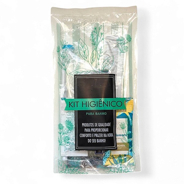 Kit Higiene Pessoal 6 Itens: Banho, Dental e Barbear - Viagem, Doação e Hotel