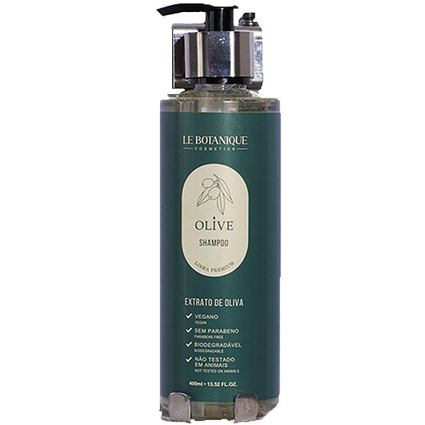Shampoo Le Botanique Olive Vegano Dispenser 400ml