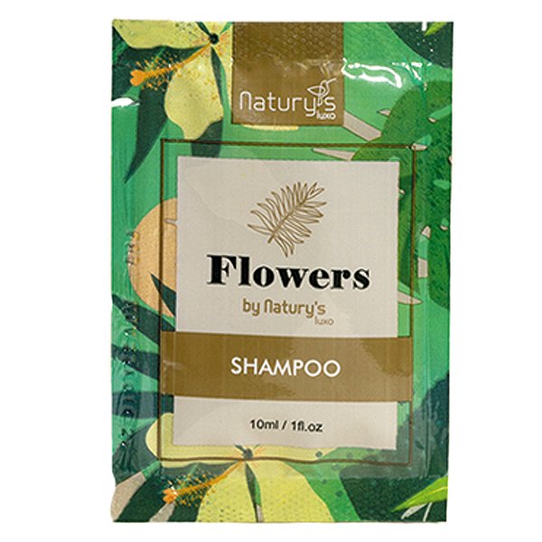 Kit 1000 Shampoo Flowers By Naturys Sache 10ml Hotel, Pousada, Resort