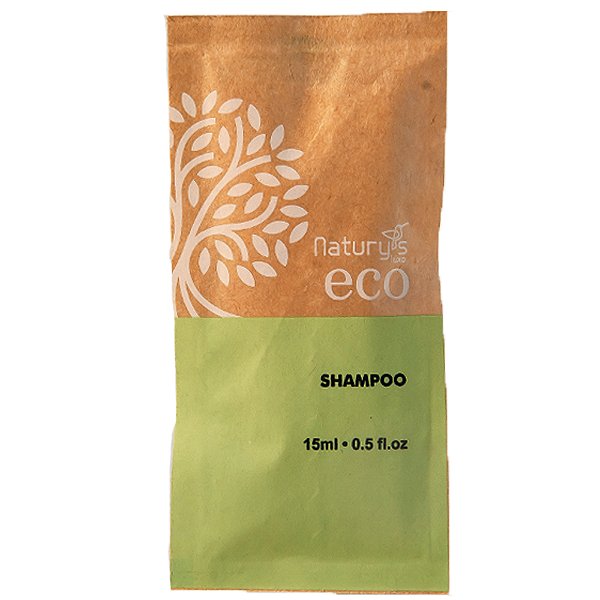 Kit 100 Shampoo Ecológico Sustentavel Sachê 15ml