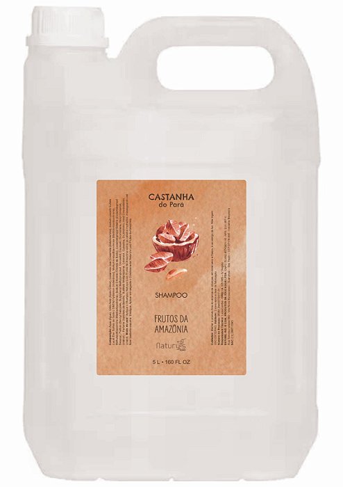 Shampoo Castanha do Pará Naturys Galão 5 litros