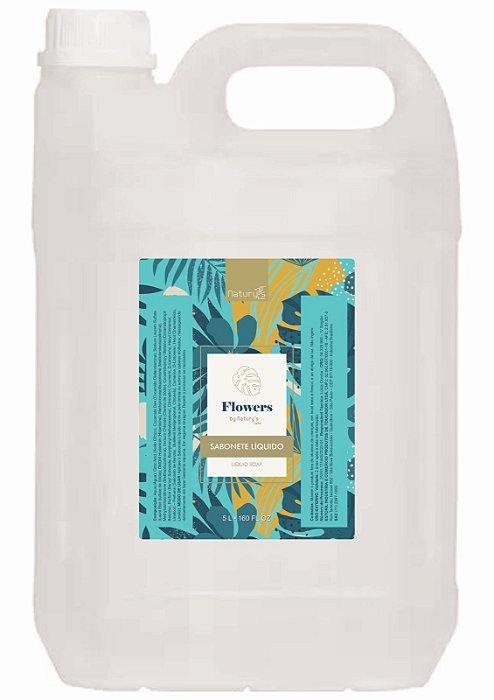 Sabonete Liquído Flowers Naturys Galão 5 litros