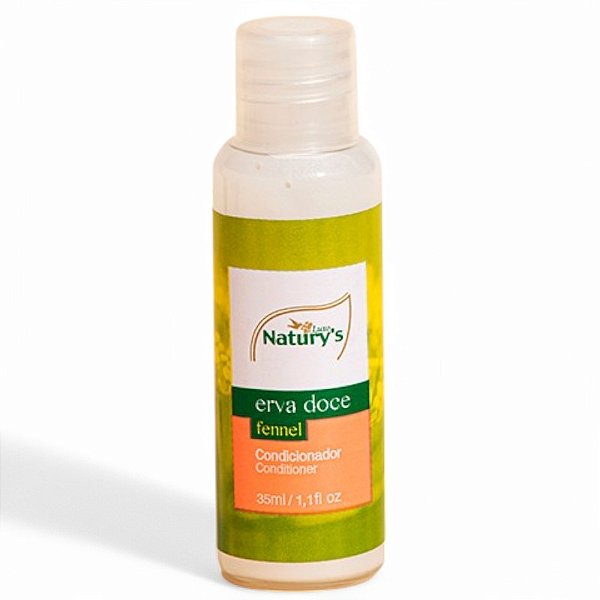 Kit 200 Condicionador Erva Doce Frasco 35ml Naturys