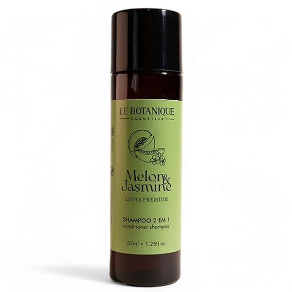 Kit 200 Shampoo 2 em 1 Le Botanique Melon & Jasmine Frasco 37ml