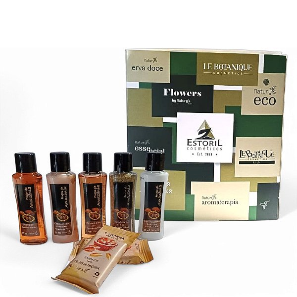 Kit Higiene Castanha do Pará Completo em Embalagem Especial
