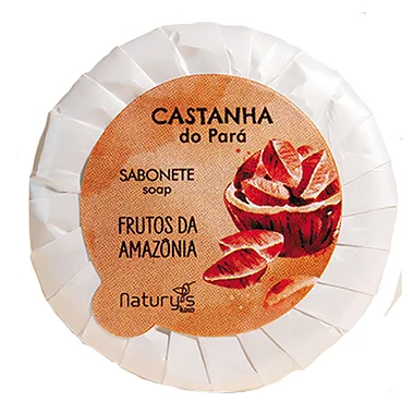 Kit 500 Sabonete 20g Castanha do  Pará Naturys Unidade