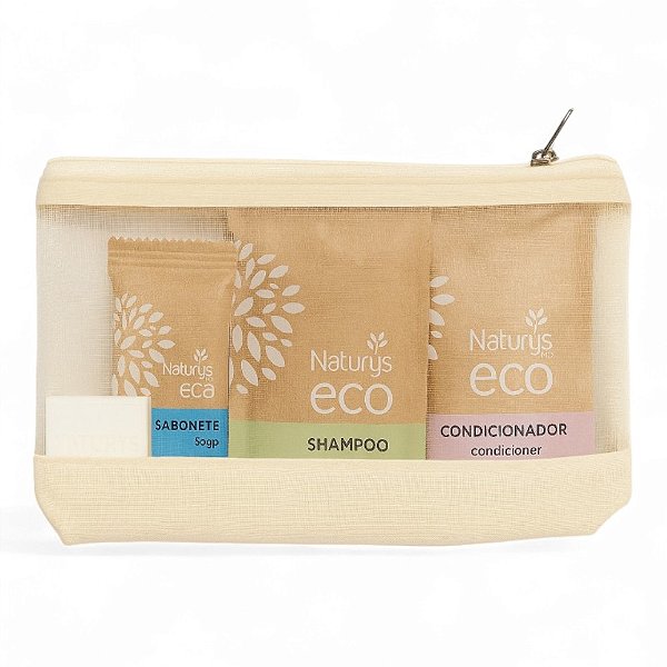 Kit Sustentável Shampoo, Condicionador e Sabonete Naturys Eco Premium
