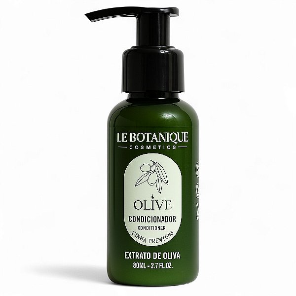 Condicionador Le Botanique Olive 80ml – Linha Premium com Extrato de Oliva