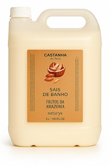Sais de Banho Castanha do Pará 5L – Naturys Frutos da Amazônia