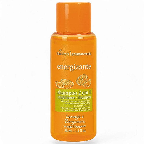 Shampoo 2 em 1 Energizante Naturys 35ml