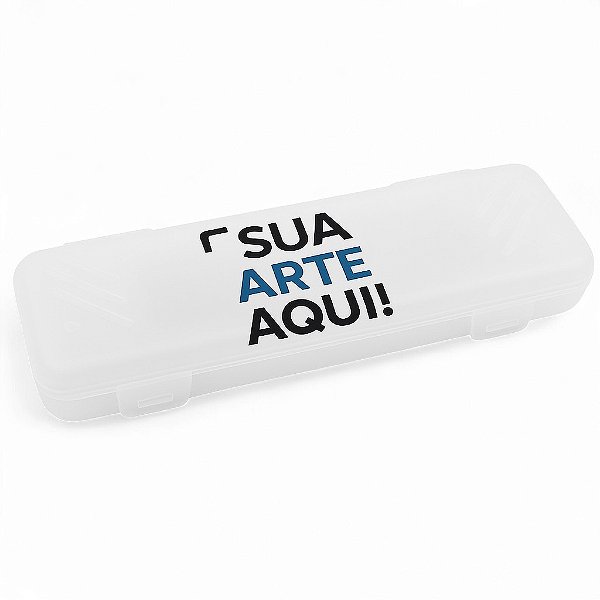 100 Estojos Rígido Personalizado 6,5cm x 18,5cm – Monte Seu Kit Dental!