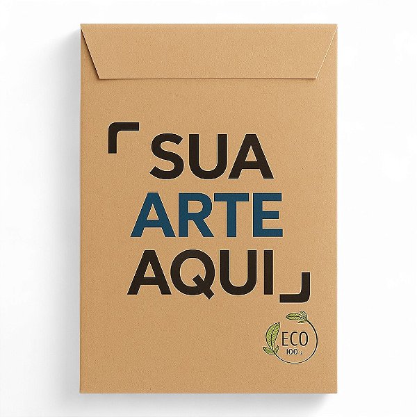 50 Embalagens Ecológica Personalizada 11cm x 17cm – Monte Seu Kit de Higiene Sustentável!