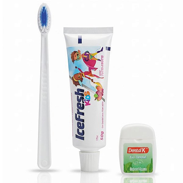 Kit Dental Infantil Completo | Ideal para Escolas, Hotéis e Hospitais
