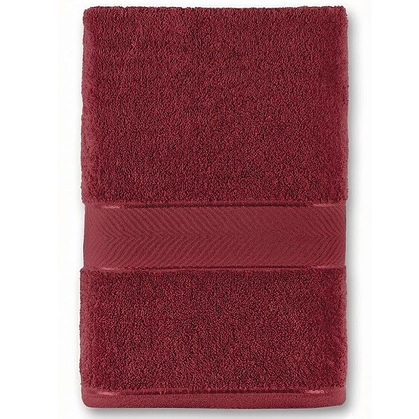 Toalha de Banho Teka Duomo Vermelha – Conforto, Sofisticação e Absorção Superior