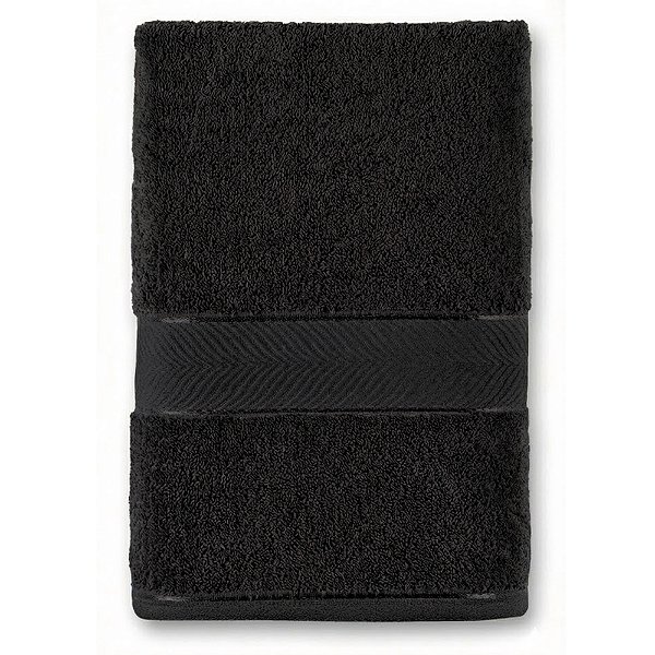 Toalha de Banho Teka Duomo Preta – Conforto, Sofisticação e Absorção Superior