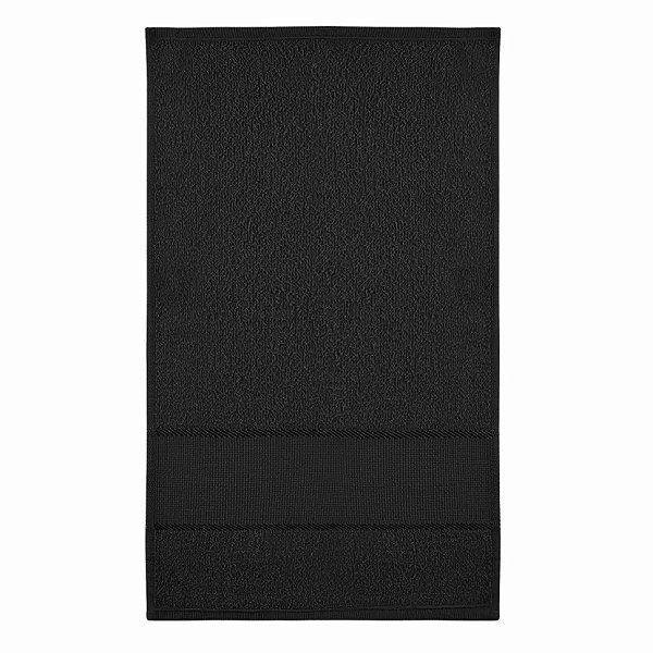 Toalha de Lavabo 45x29cm Black – Sofisticação e Conforto