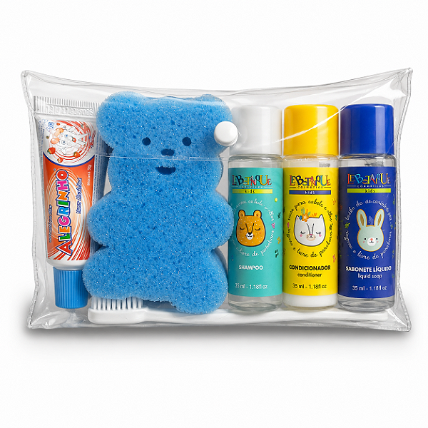 Kit Higiene Kids Wegreen Completo Kids 7 itens