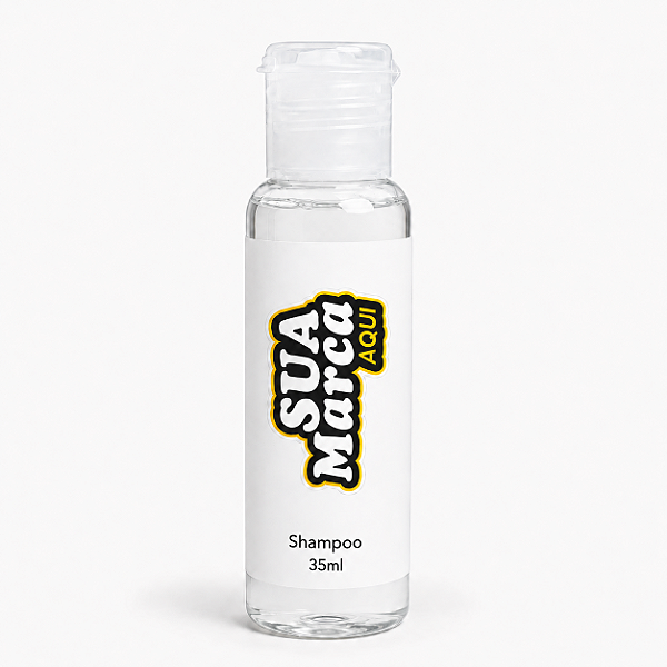 Kit 50 Shampoo Personalizado 35ml Wegreen – Sua Marca em Cada Detalhe