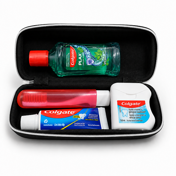 Kit Higiene Bucal Completo Wegreen + Colgate 5 itens