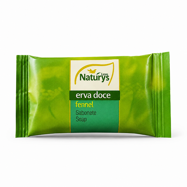 Kit 500 Sabonetes Natury’s Erva Doce 18g – Amenities para Hotel, Pousada e Airbnb