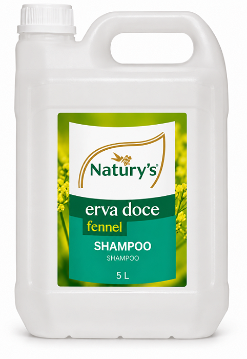 Shampoo Erva Doce Natury’s 5 Litros – Uso Profissional