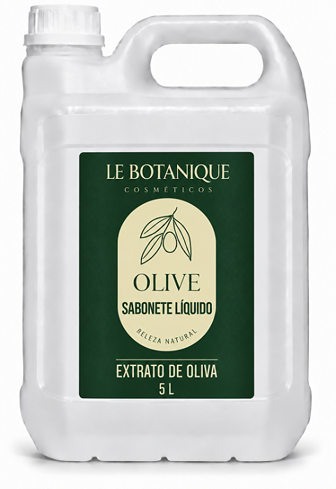 Sabonete Líquido Olive com Extrato de Oliva 5 Litros – Le Botanique