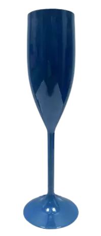 Taça de Champagne Azul Escuro 180ML