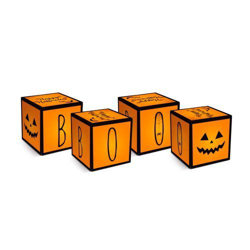 Caixa Cubo Halloween
