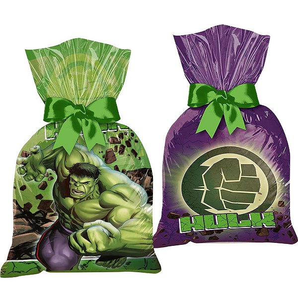 Sacola Plástica Hulk