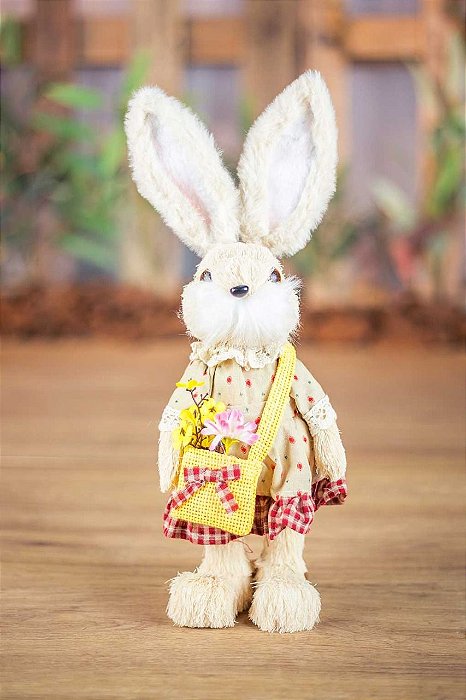 bunny plush bolsa