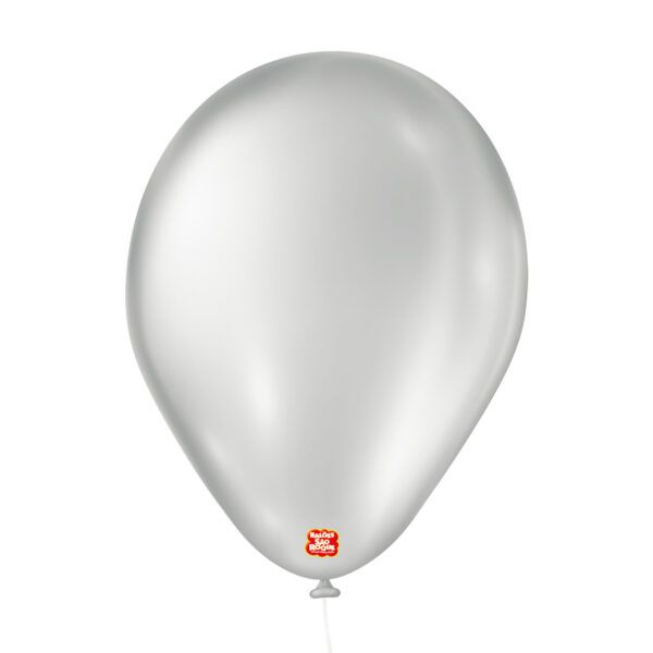 Balão Cintilante 7" Prateado