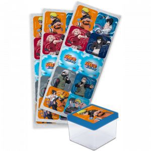ADESIVO QUADRADRO NARUTO 30UN