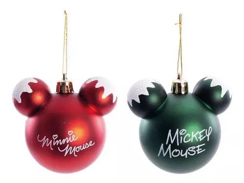 BOLA MICKEY MINNIE SORT VRM/VRD/BCO 8CM (DISNEY) C/4 PC