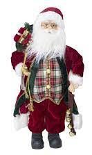 PAPAI NOEL VERMELHO EM PE 45CM